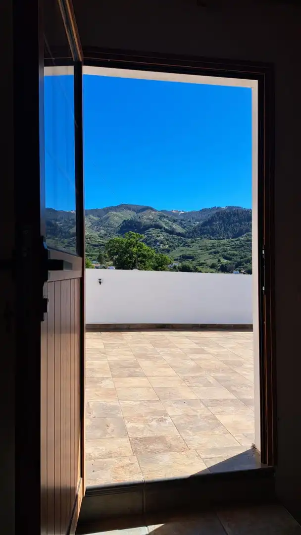 Terrasse von Haus oder Chalet zur Miete in Valleseco mit Privatgarten und Balkon