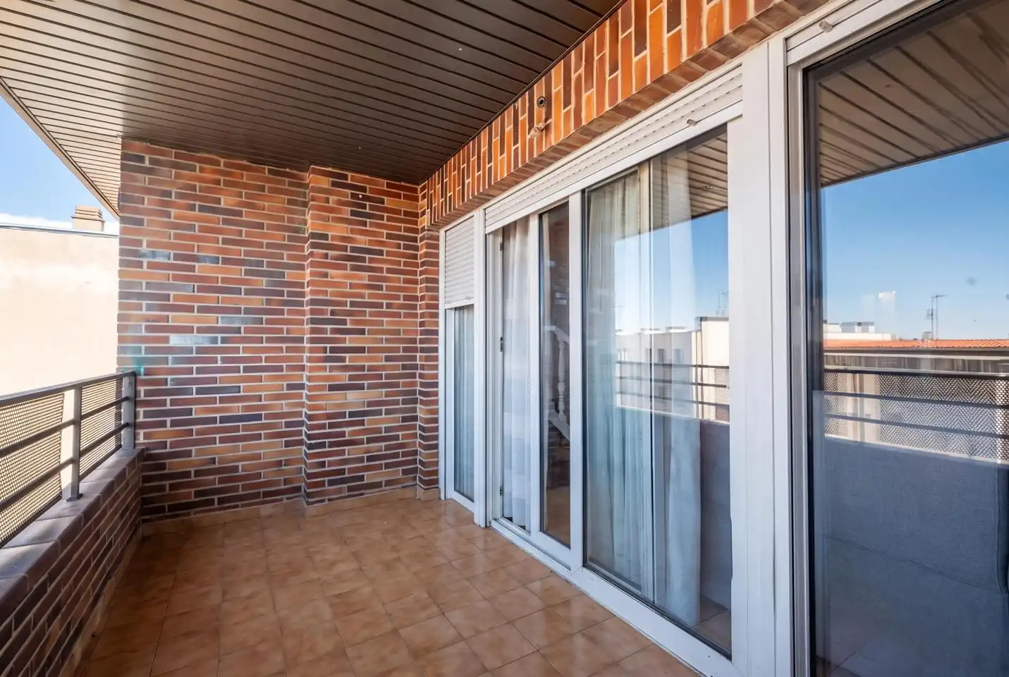 Terrasse von Wohnung zum Verkauf in Ávila mit Klimaanlage, Parkett und Terrasse