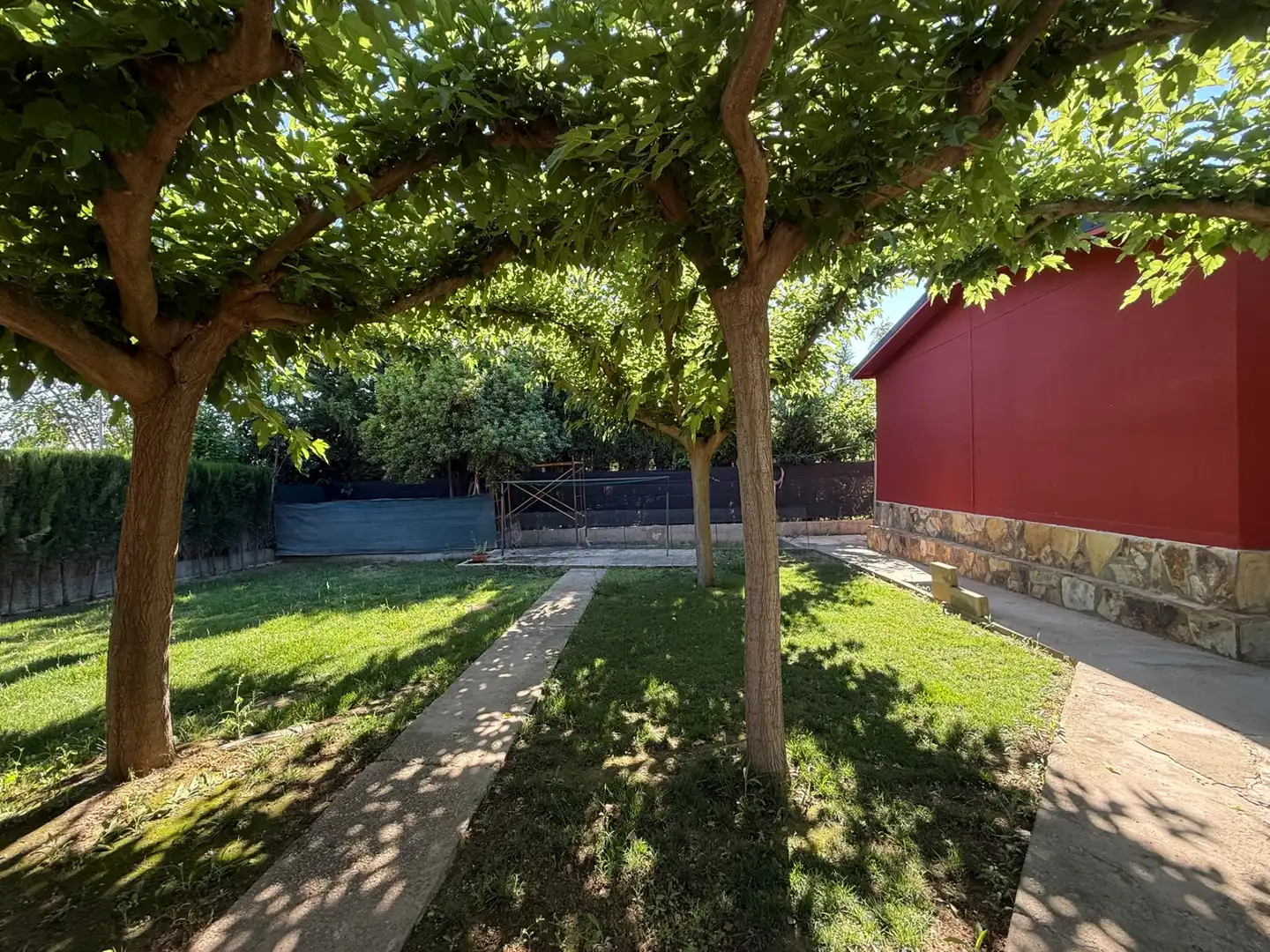 Jardín de Casa o chalet en venta en Caspe con Calefacción, Jardín privado y Parquet