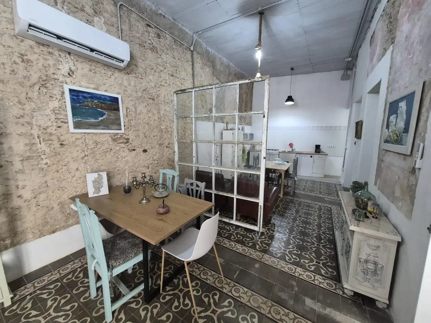 Dining room of Flat for rent in San Fernando  with Air Conditioner and Furnished