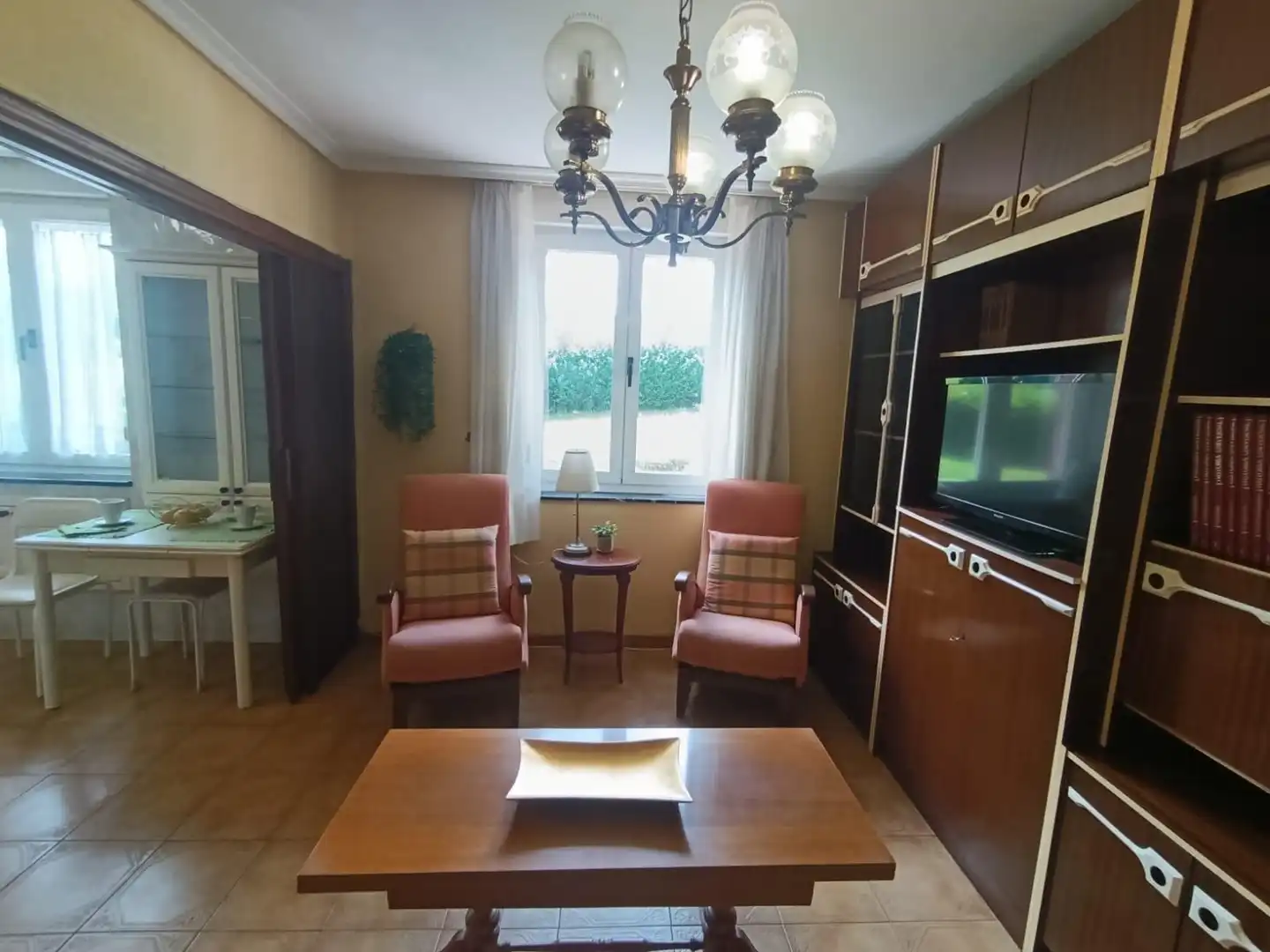 Living room of Flat for sale in Avilés  with Furnished