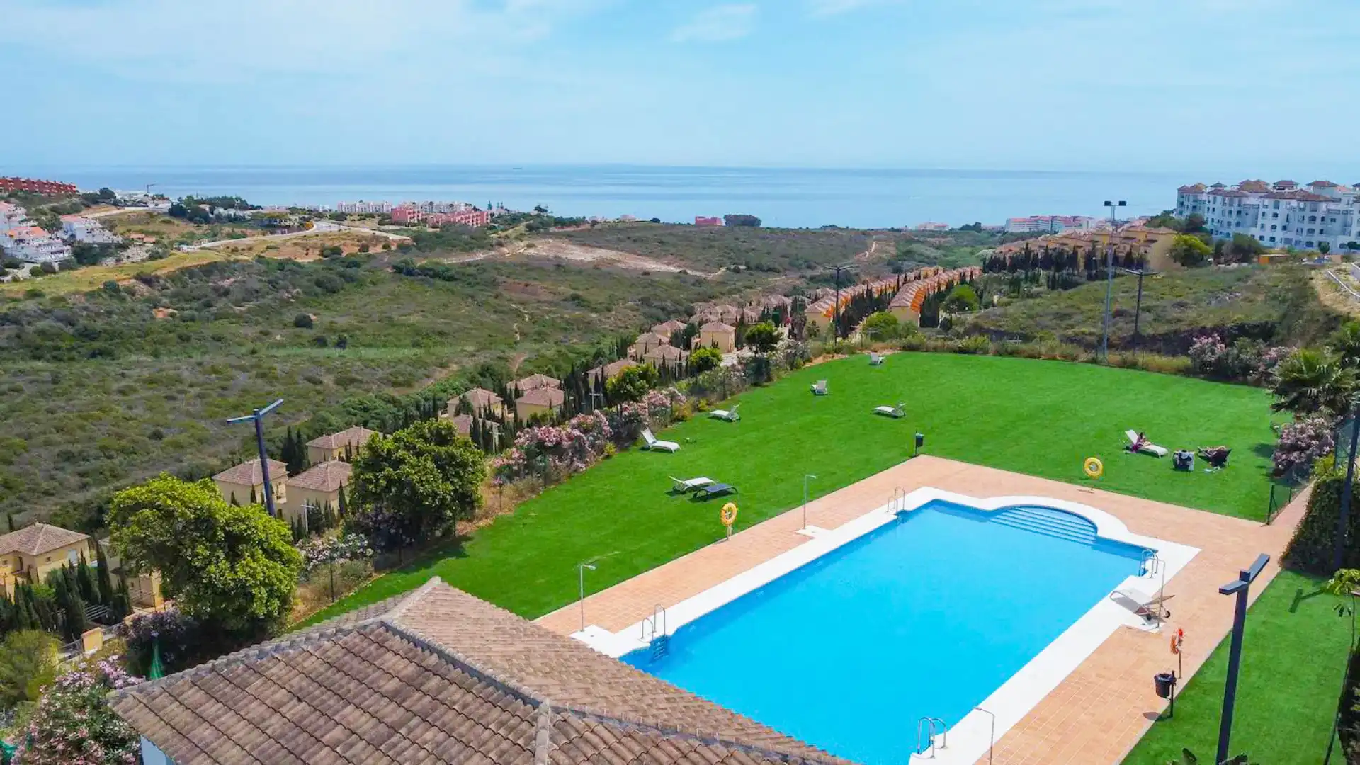 Garden of Ground floor for sale in Manilva  with Air Conditioner, Terrace and Swimming Pool