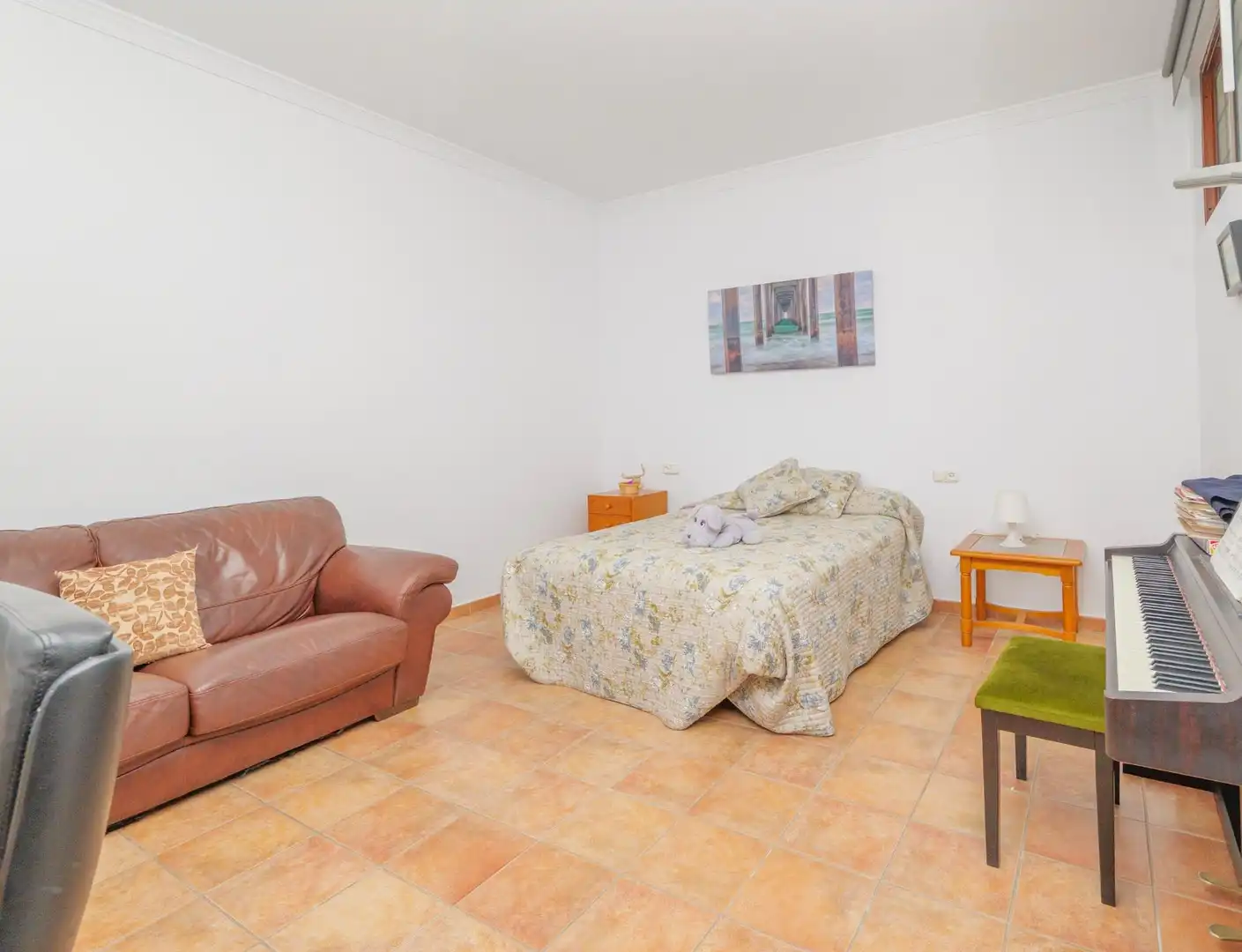 Bedroom of Houses for sale in Málaga  with Air Conditioner, Private garden and Swimming Pool