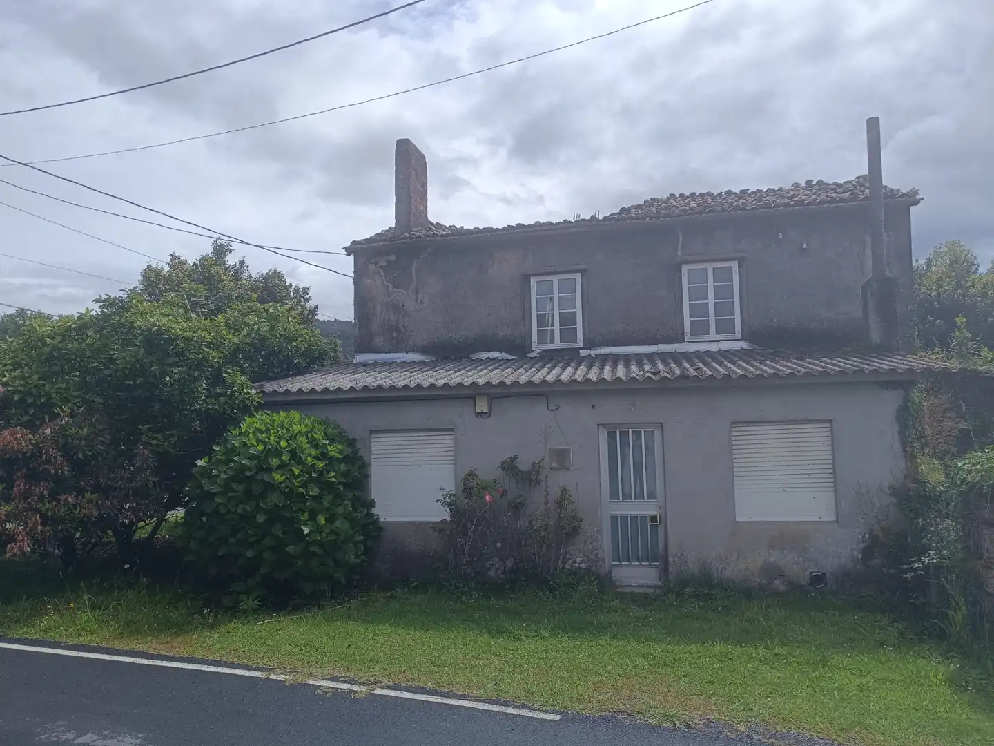 Exterior view of Houses for sale in Outes, A Coruña