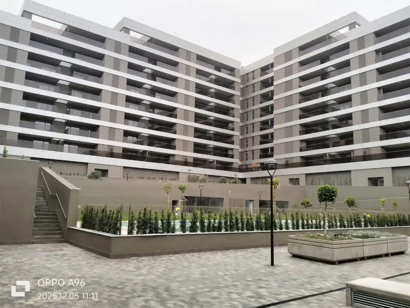 Exterior view of Flat for sale in Tomares  with Air Conditioner and Swimming Pool