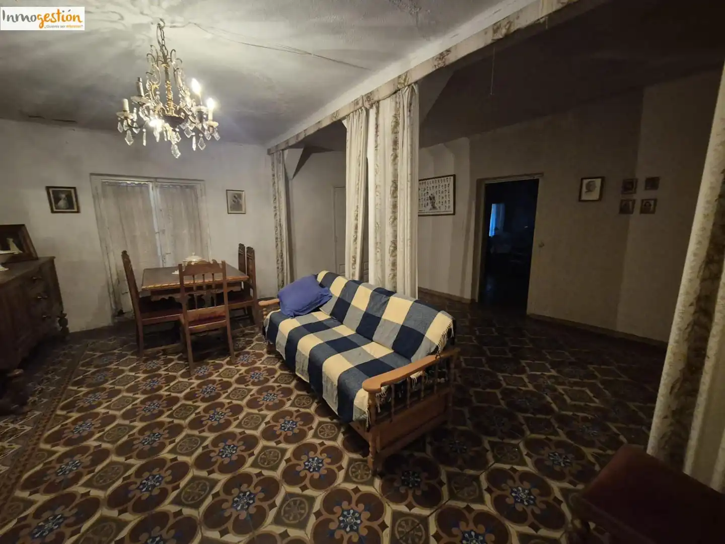Sala d'estar de Casa o xalet en venda en Valdestillas
