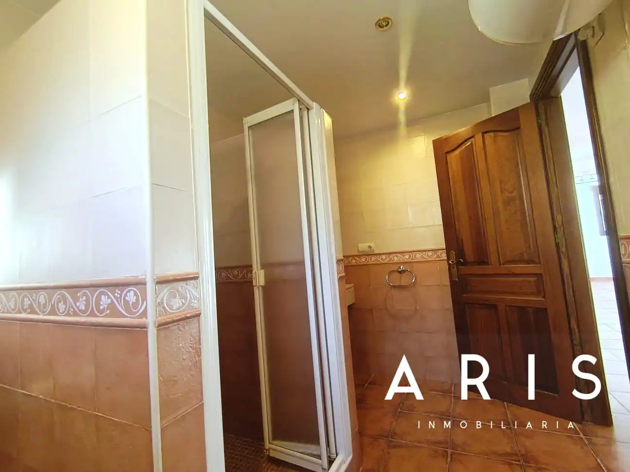 Badezimmer von Haus oder Chalet zur Miete in Alhaurín de la Torre mit Klimaanlage, Heizung und Privatgarten