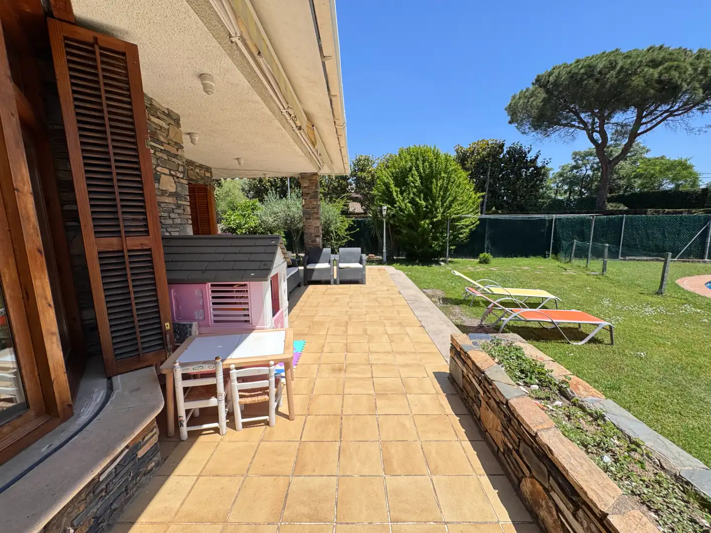 Terraza de Casa o chalet en venta en Cardedeu con Aire acondicionado, Calefacción y Jardín privado