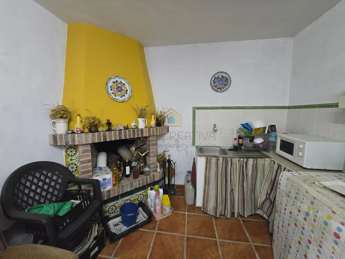 Cuina de Casa o xalet en venda en Atzeneta del Maestrat amb Aire condicionat i Terrassa