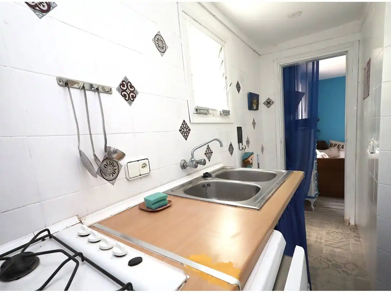Kitchen of Apartments for sale in Lloret de Mar  with Air Conditioner, Heating and Terrace