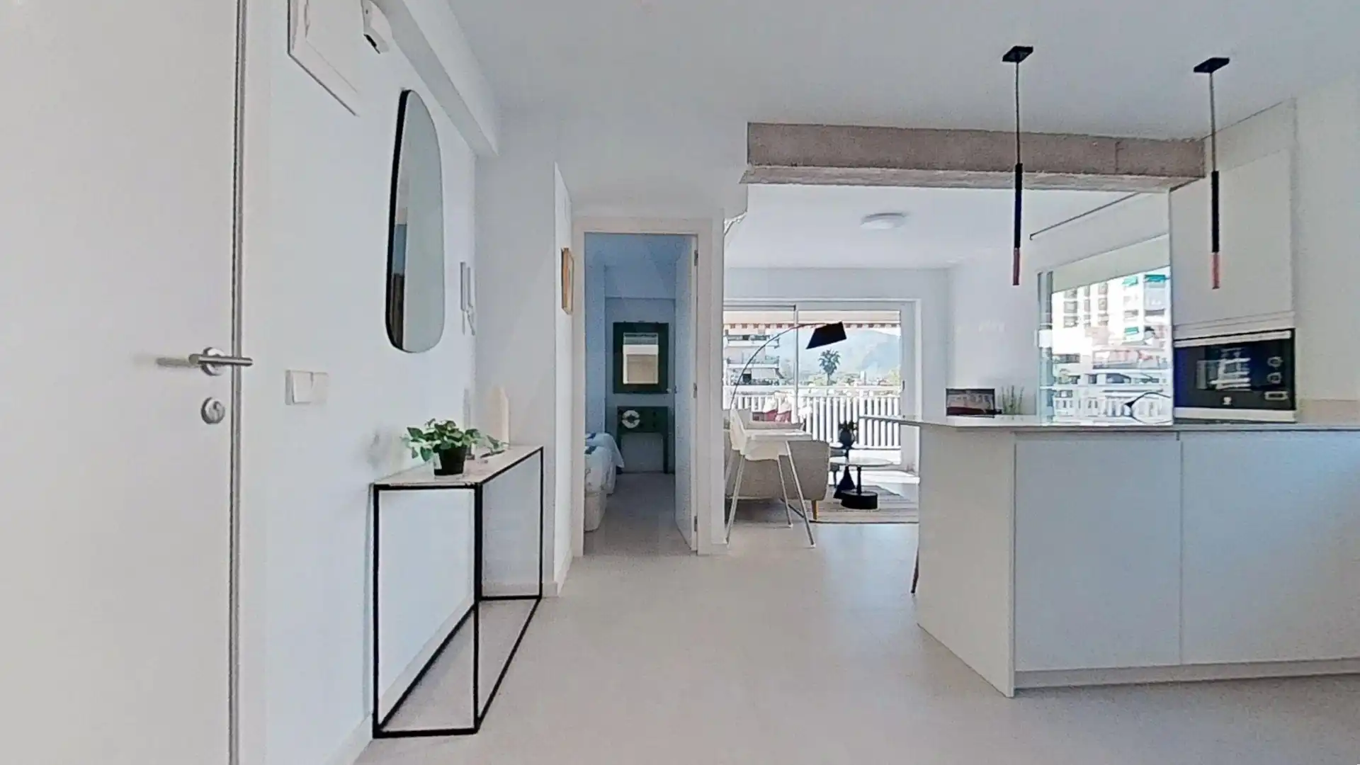Wohnung zur Miete in Benicasim / Benicàssim mit Klimaanlage, Terrasse und Schwimmbad