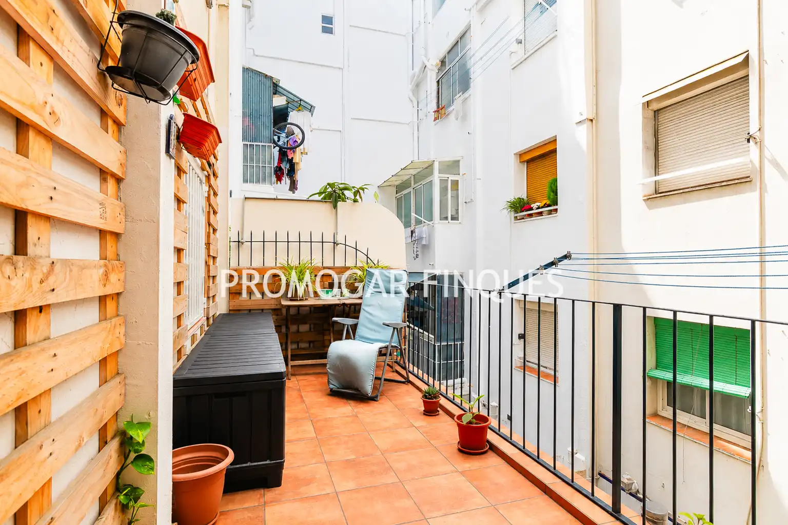 Balcony of Flat for sale in Ripollet  with Parquet flooring, Terrace and Oven