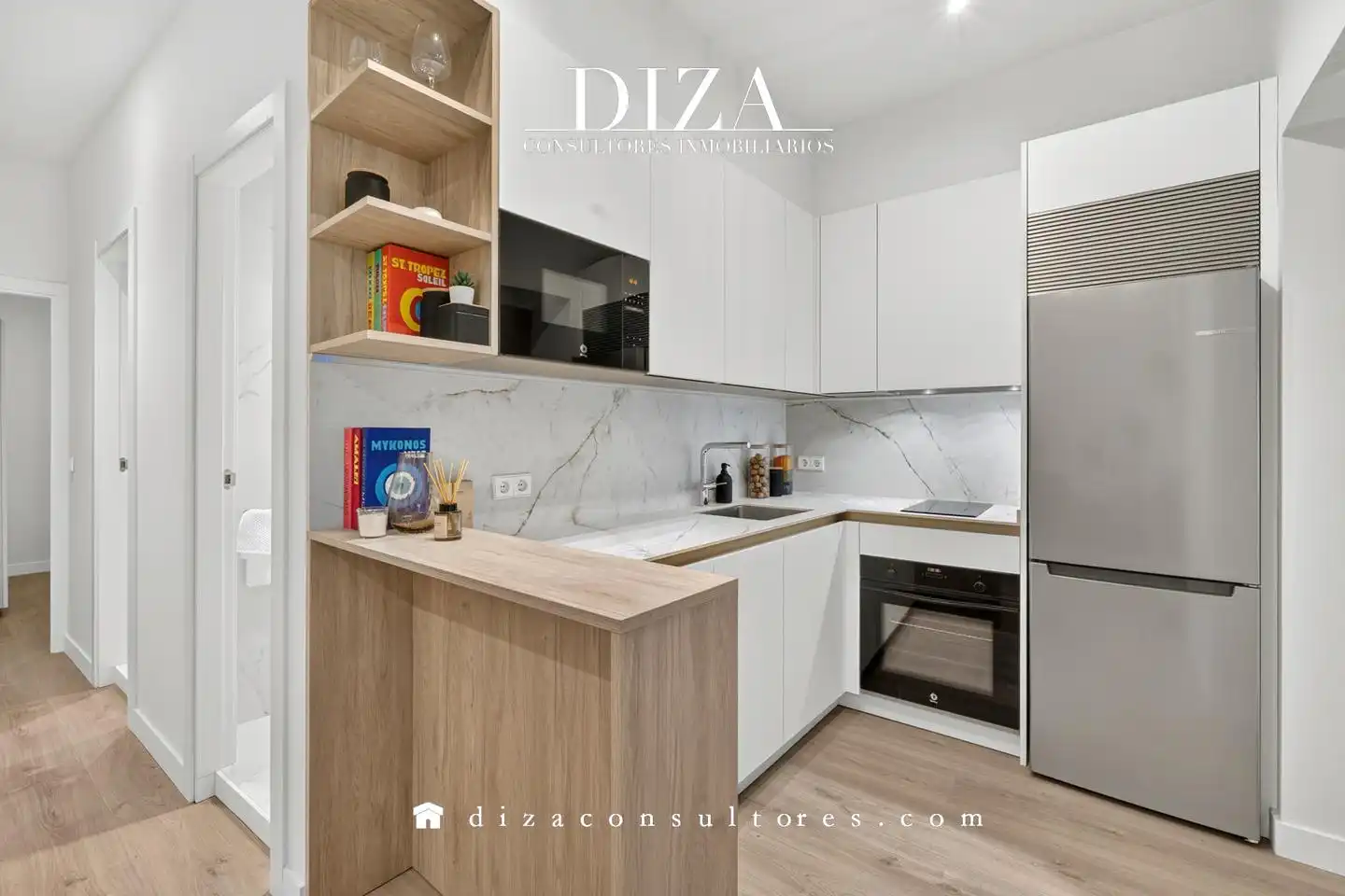 Kitchen of Ground floor for rent in Madrid  with Air Conditioner and Furnished