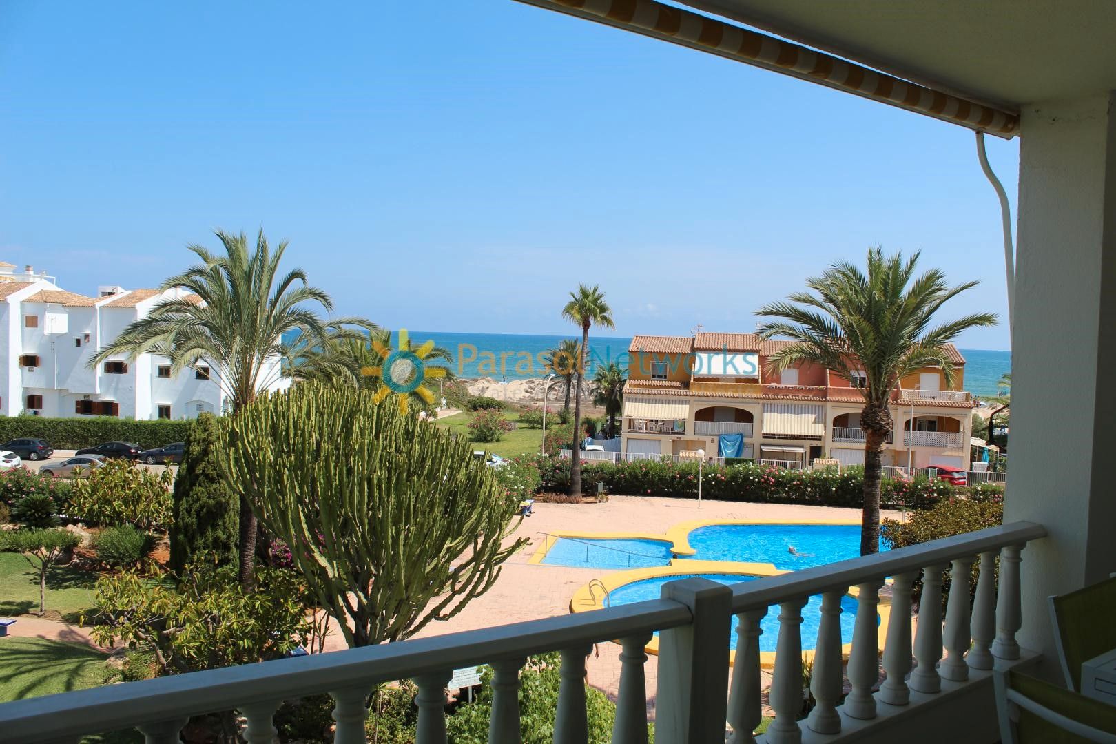 Garden of Flat to rent in Oliva  with Air Conditioner, Terrace and Storage room