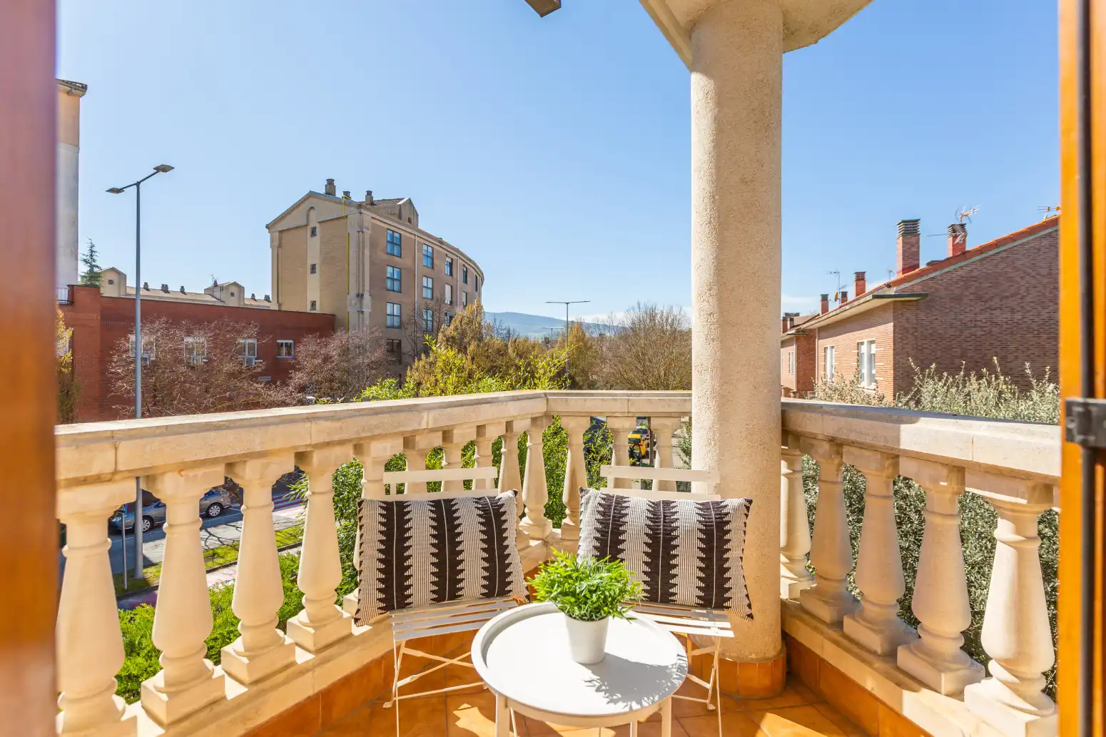 Terraza de Casa o chalet en venta en Zizur Mayor / Zizur Nagusia con Calefacción y Parquet