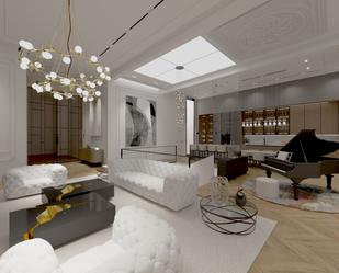 Living room of Duplex for sale in  Barcelona Capital  with Air Conditioner, Parquet flooring and Terrace