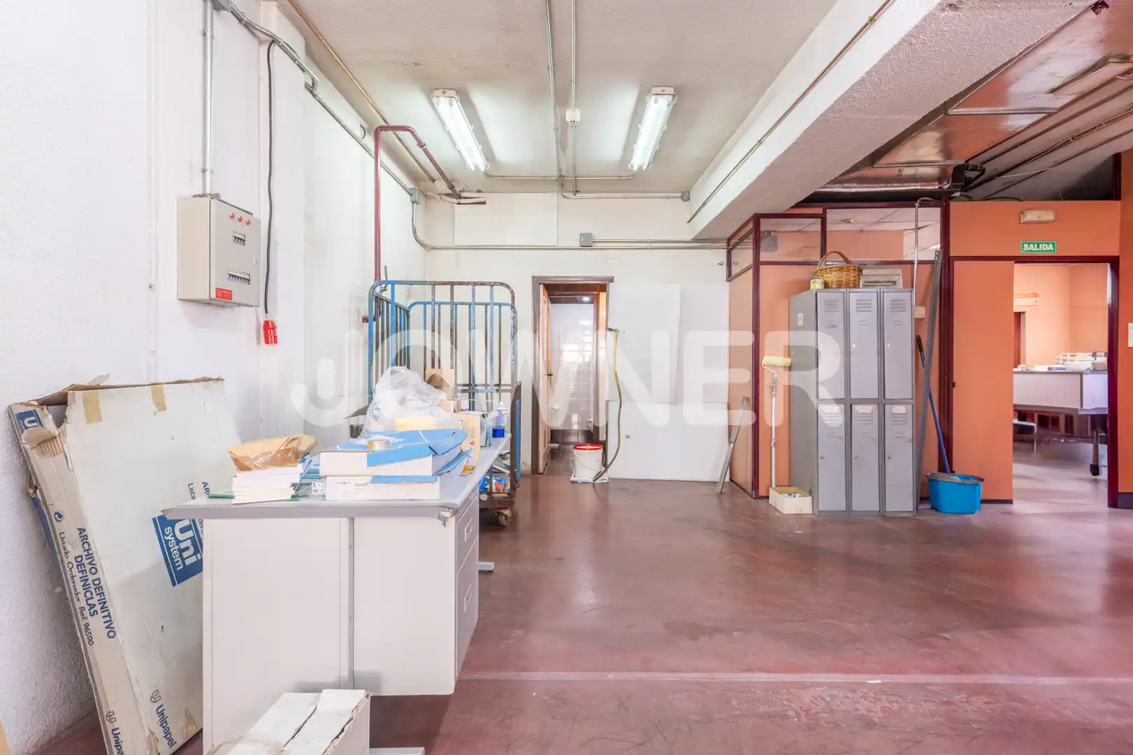 Küche von Büro zur Miete in Madrid mit Klimaanlage und Alarm