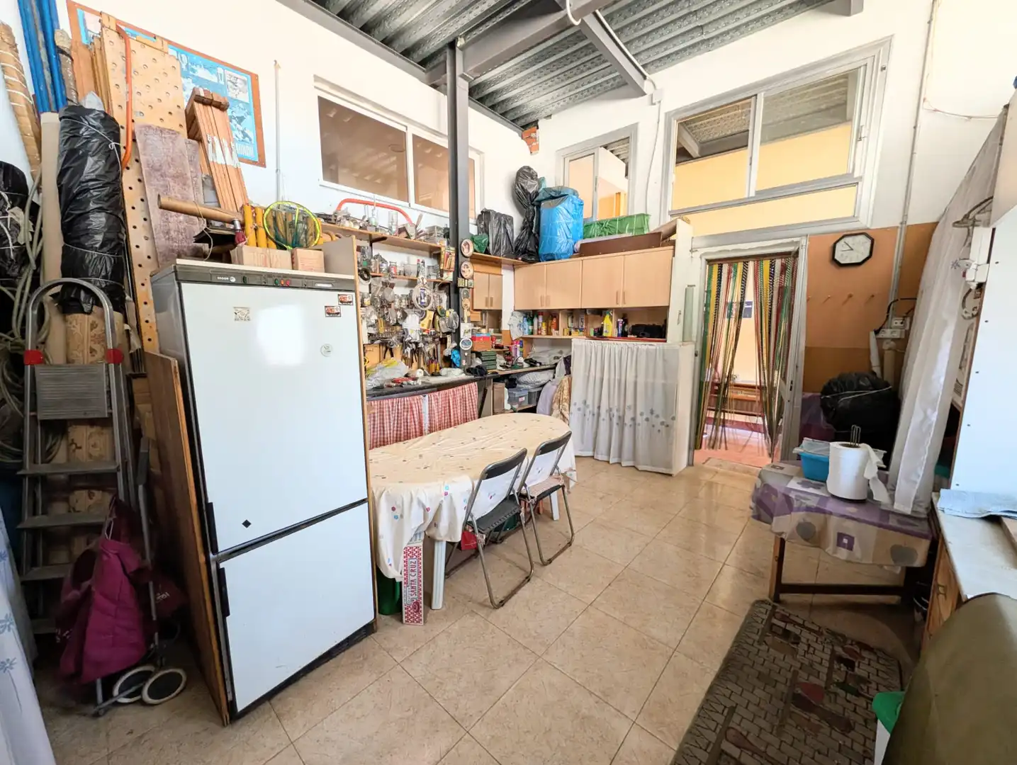 Cocina de Casa o chalet en venta en Santa Coloma de Gramenet con Aire acondicionado, Calefacción y Parquet