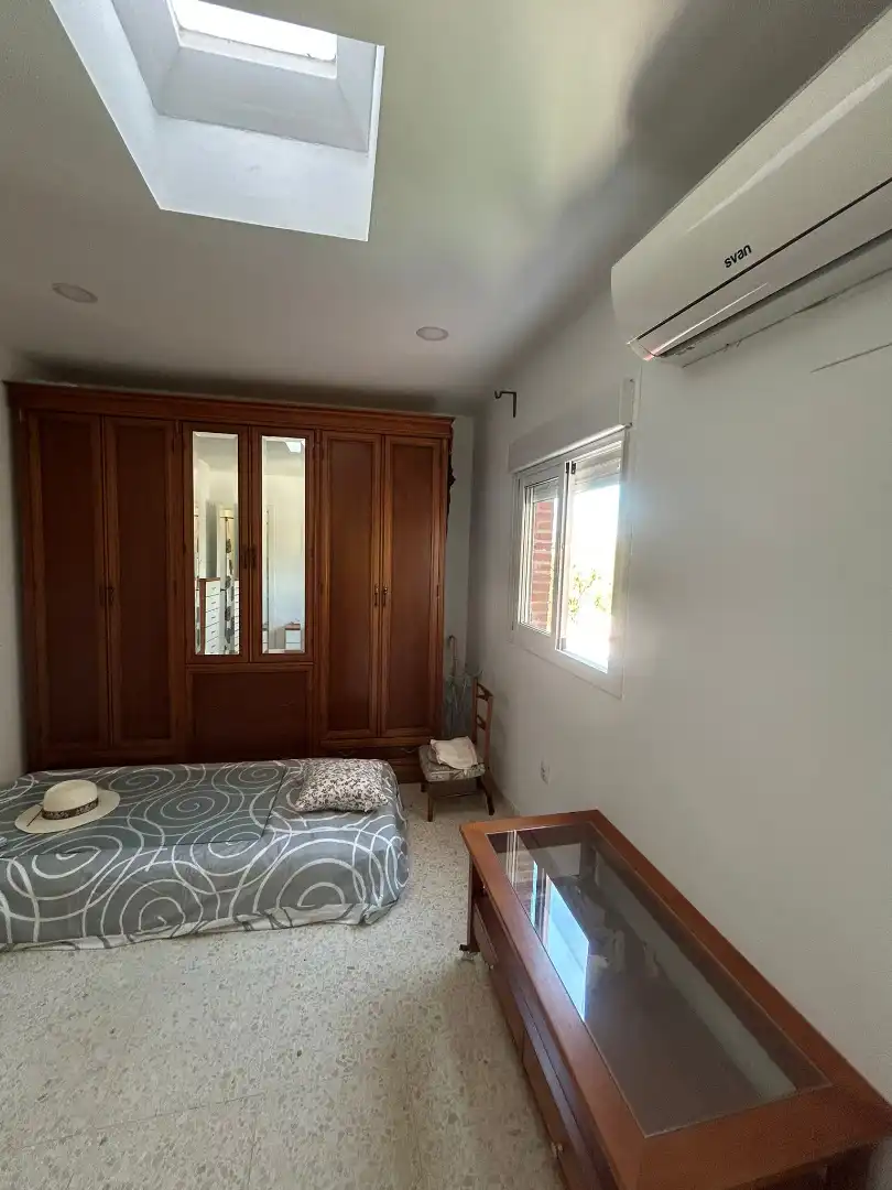 Bedroom of Flat for sale in Sevilla  with Air Conditioner and Terrace