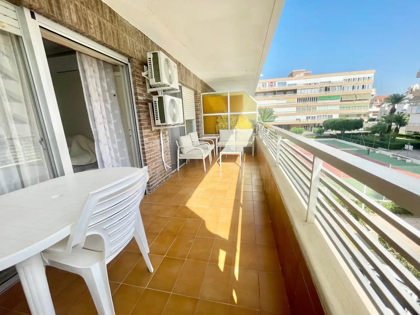 Terrace of Apartments for rent in Torrevieja  with Air Conditioner, Heating and Terrace