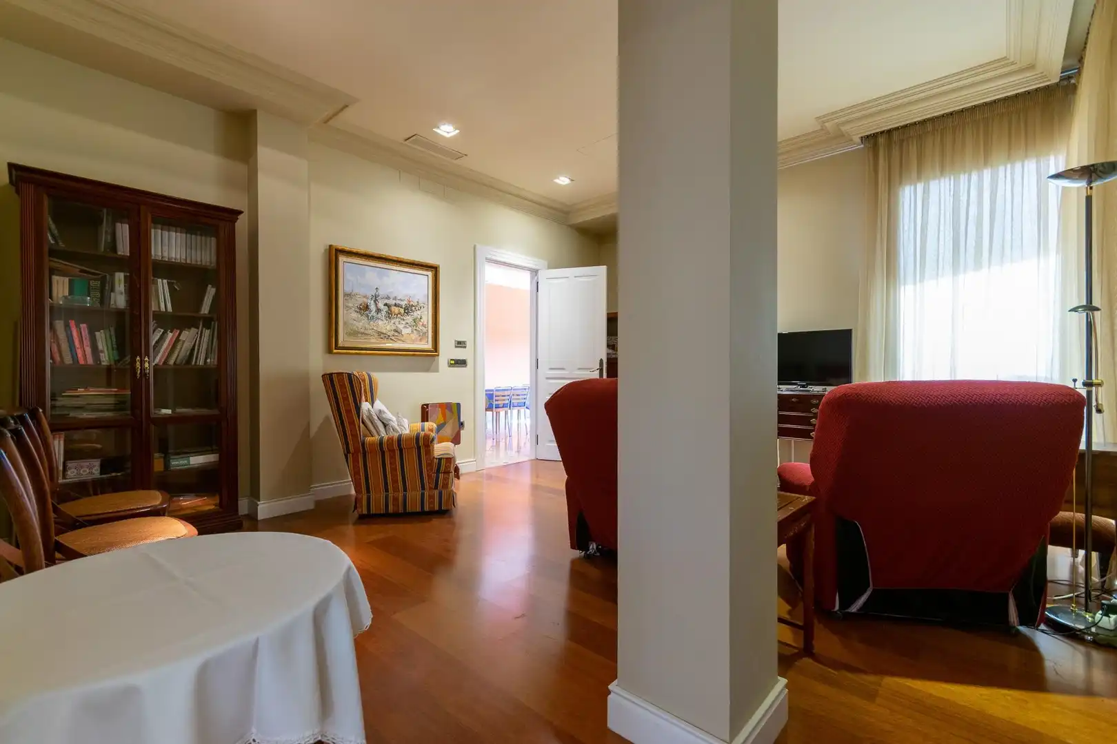 Sala de estar de Casa o chalet en venta en Alicante / Alacant con Aire acondicionado, Calefacción y Jardín privado