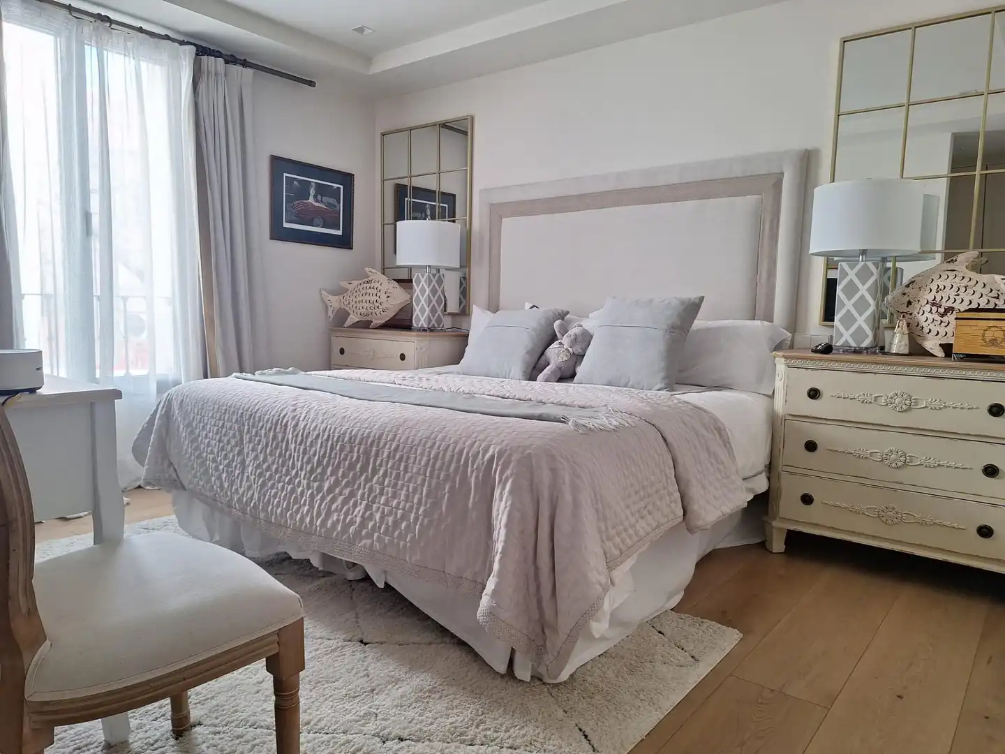 Schlafzimmer von Haus oder Chalet zur Miete in Madrid mit Klimaanlage, Heizung und Privatgarten