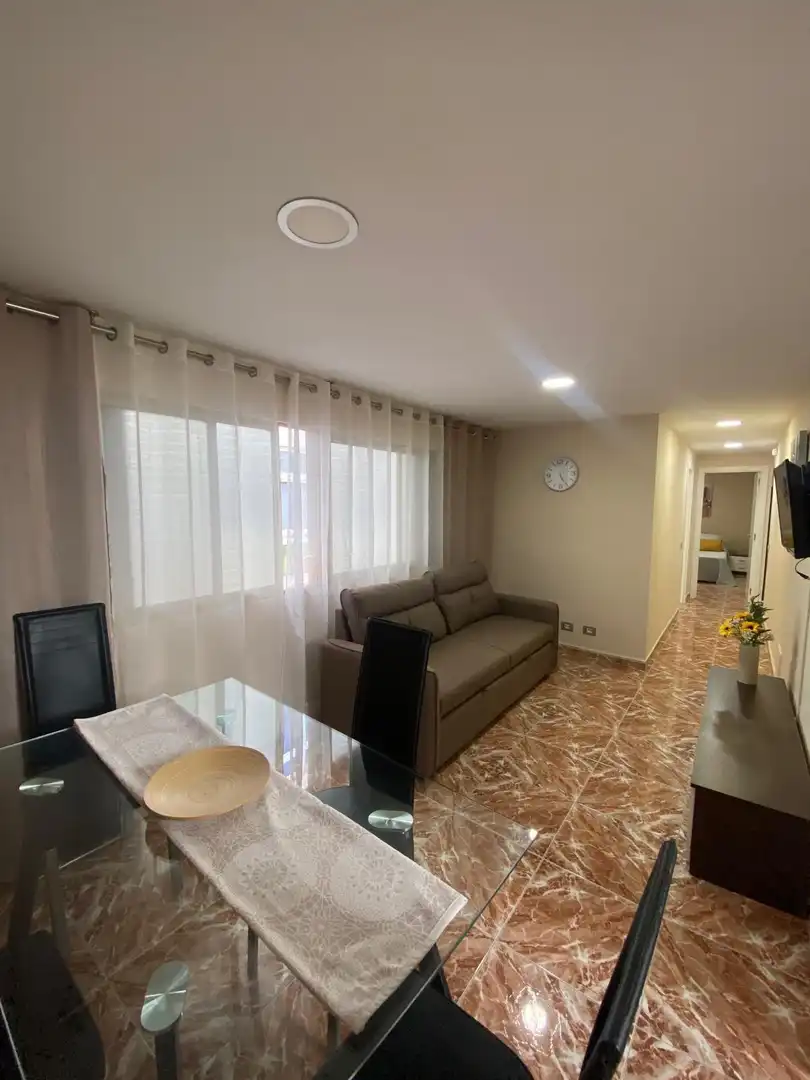 Sala de estar de Piso de alquiler en Las Palmas de Gran Canaria con Amueblado