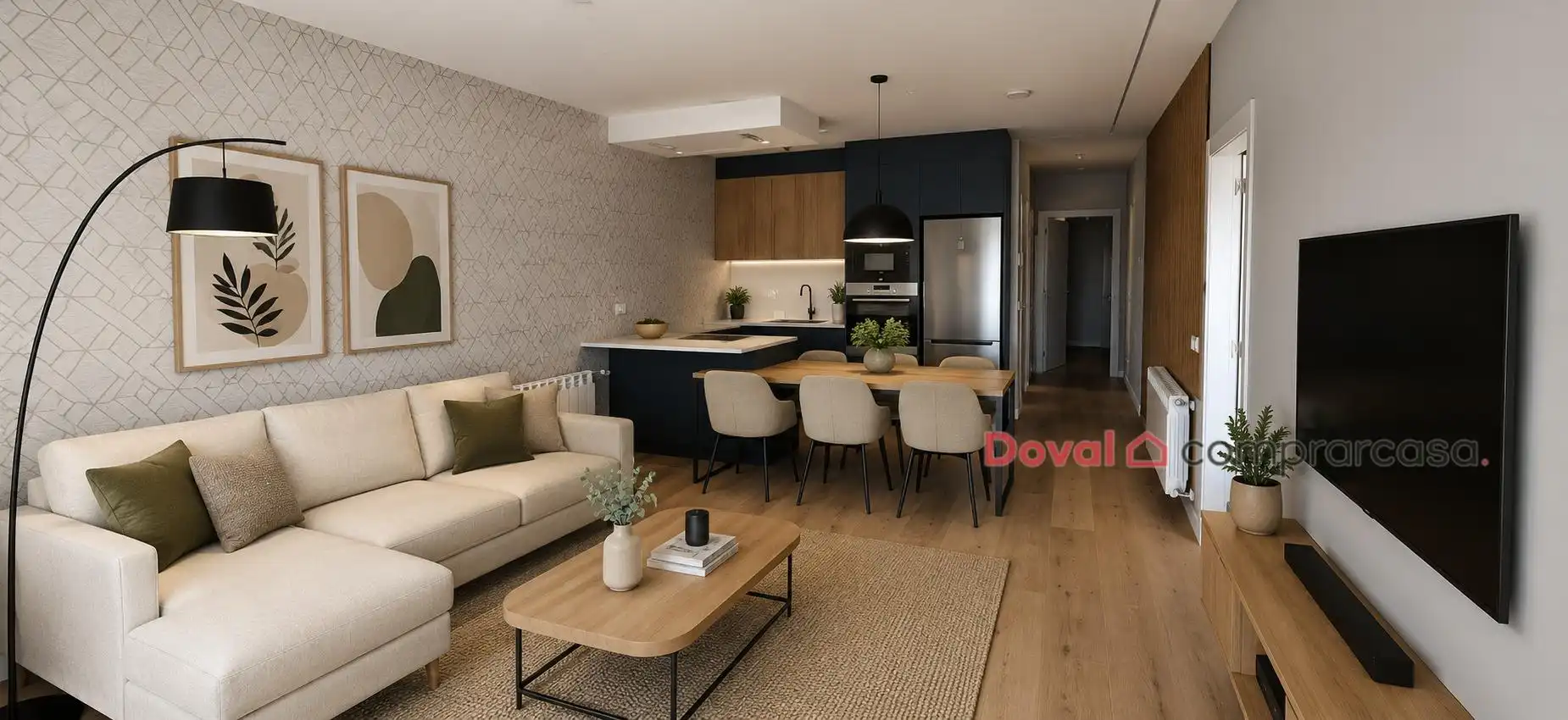 Living room of Flat for sale in Vigo   with Heating
