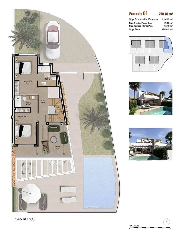 Casa amb piscina en venda a Monforte del Cid, imagen 18