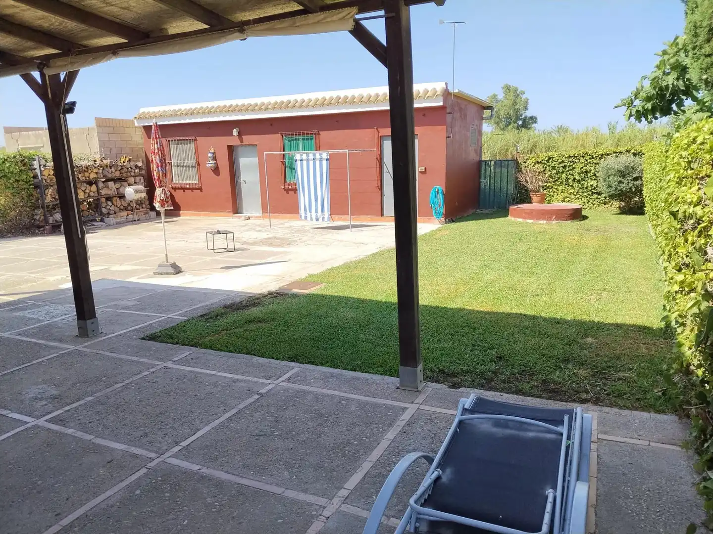 Jardí de Finca rústica en venda en Chipiona amb Aire condicionat, Jardí privat i Terrassa