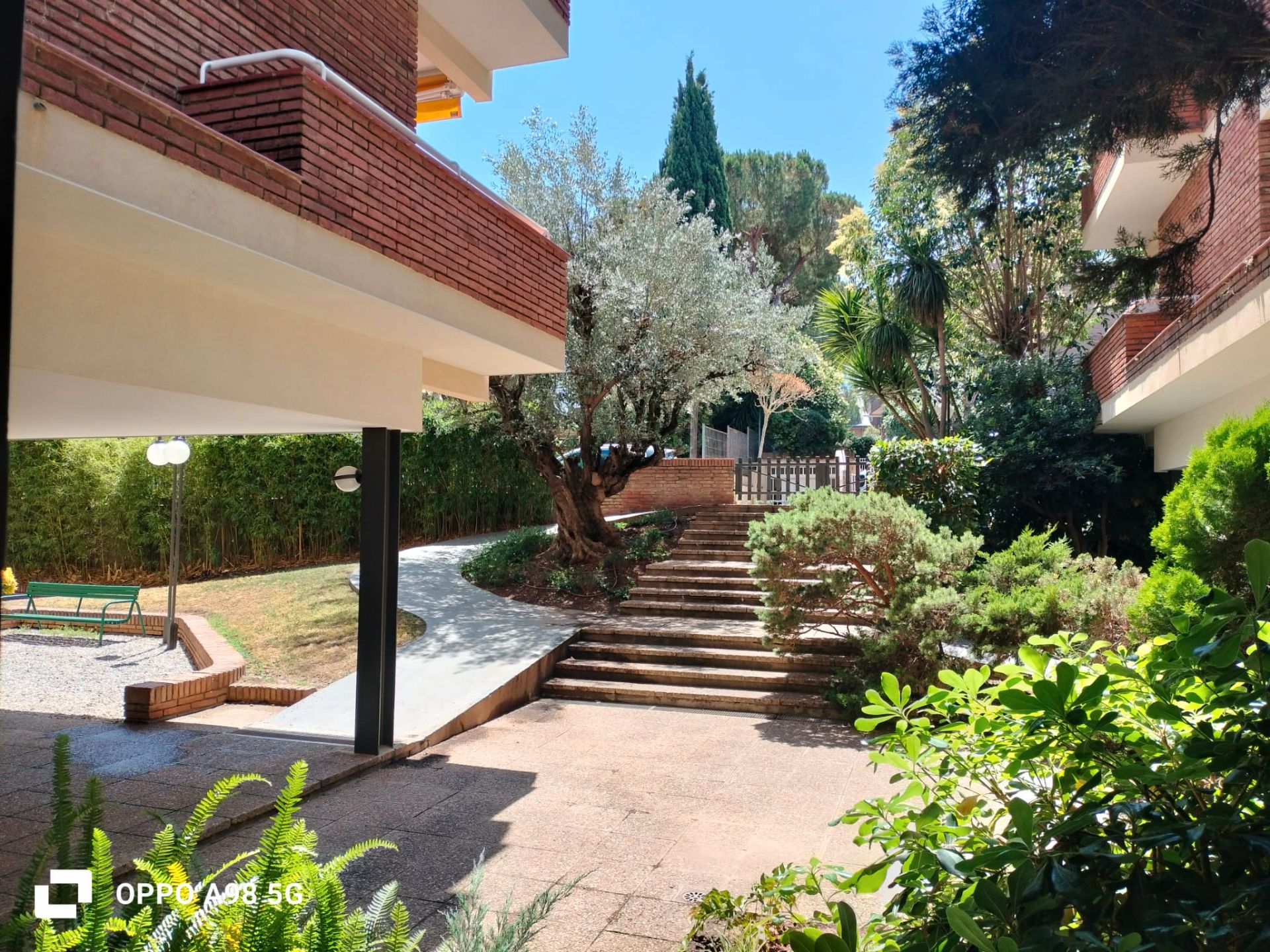 Garden of Attic for sale in Sant Cugat del Vallès  with Air Conditioner, Heating and Terrace