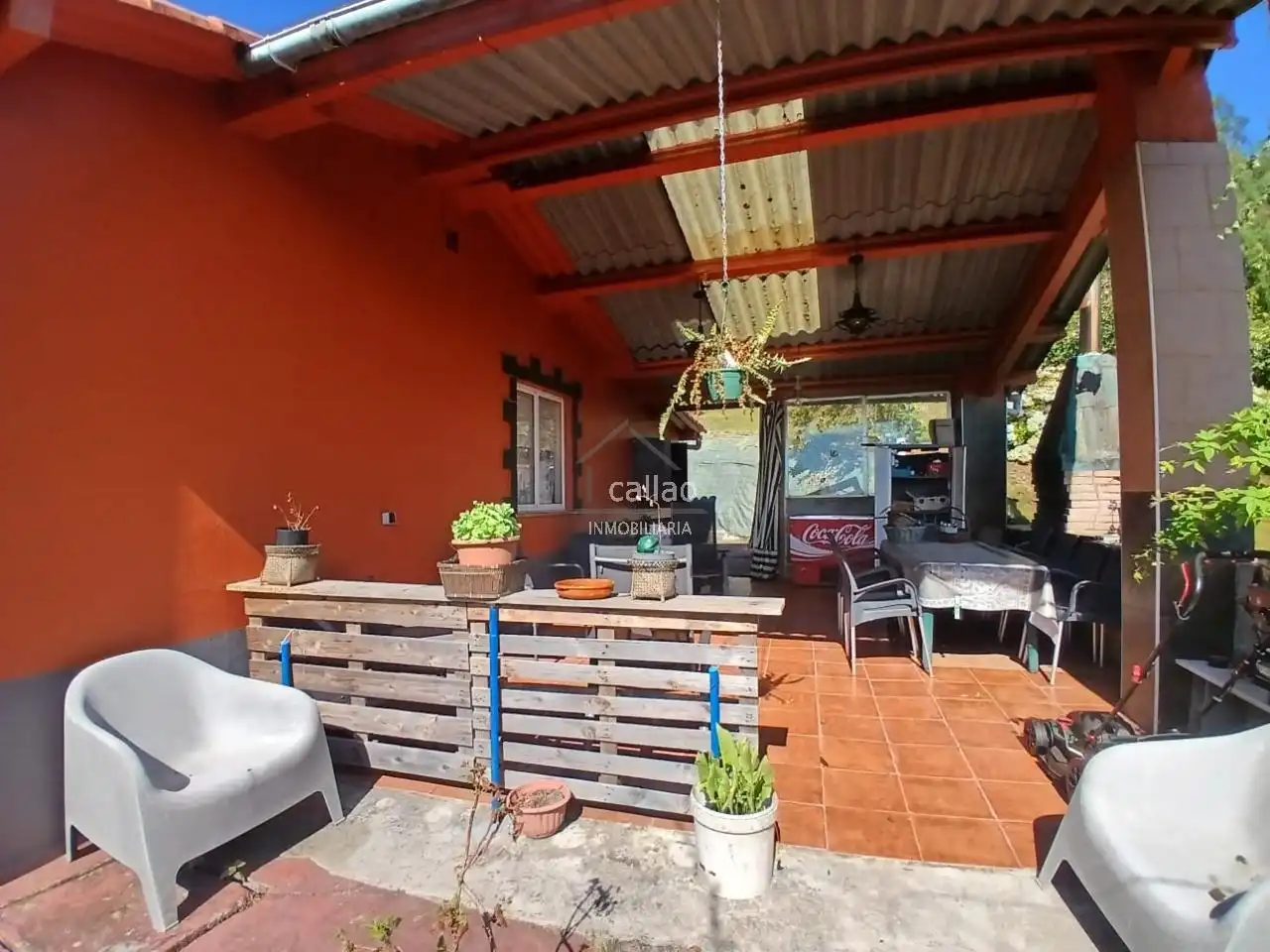 Terrassa de Casa o xalet en venda en San Sadurniño amb Jardí privat i Moblat
