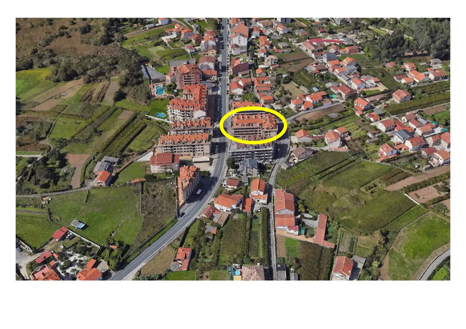 Vista exterior de Apartamento en venta en Sanxenxo con Parquet, Terraza y Trastero