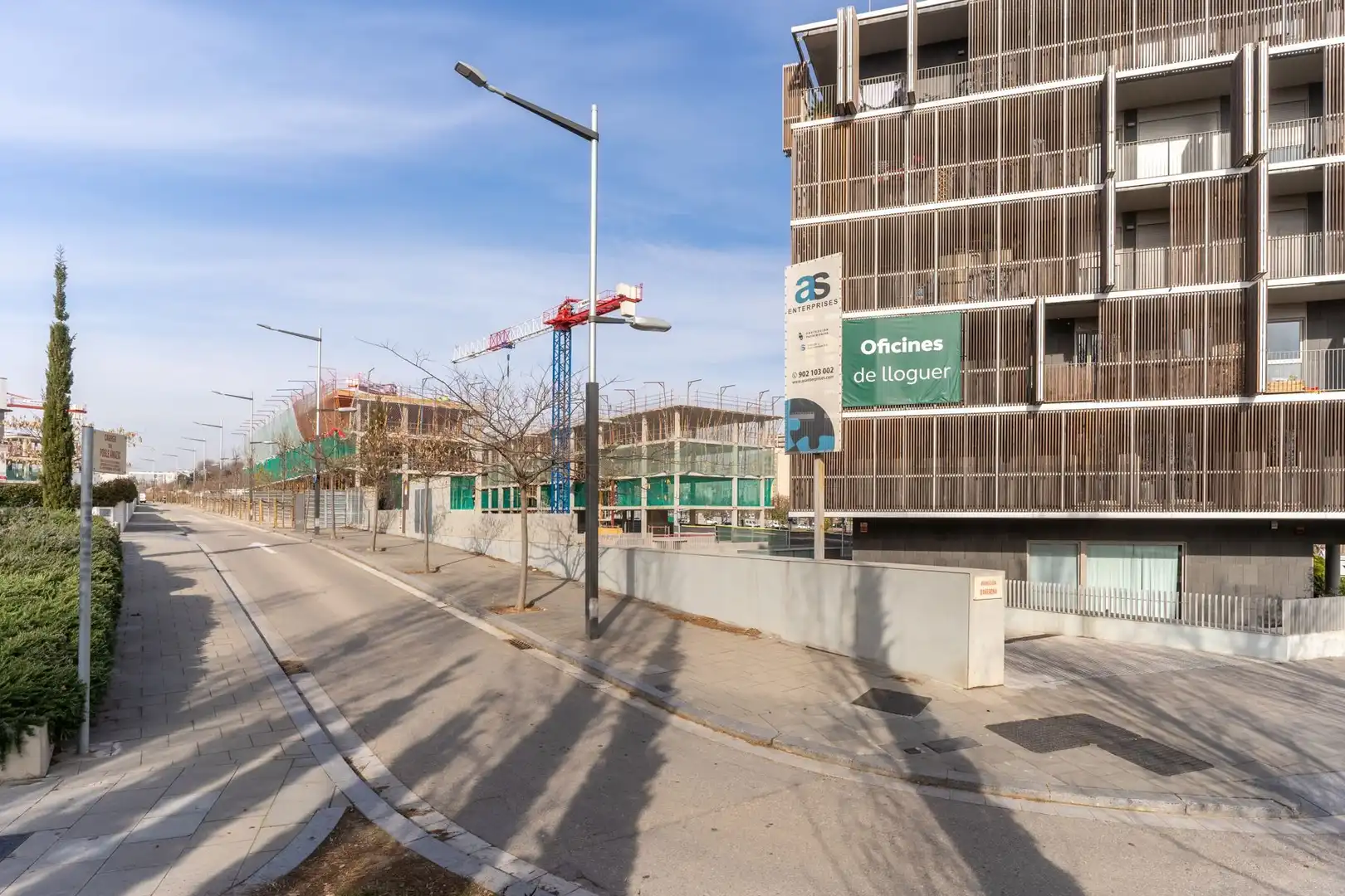 Vista exterior de Oficina de alquiler en Sabadell con Aire acondicionado y Terraza