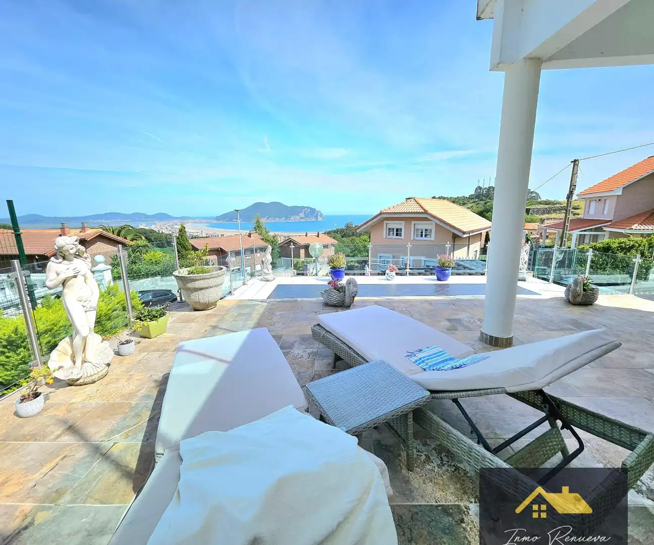 Terraza de Casa o chalet en venta en Limpias, Cantabria