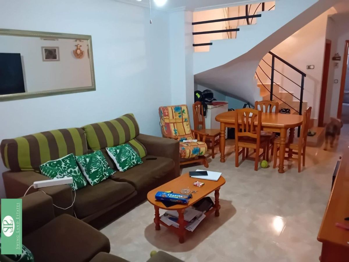 Living room of Single-family semi-detached for sale in Los Alcázares  with Terrace and Balcony