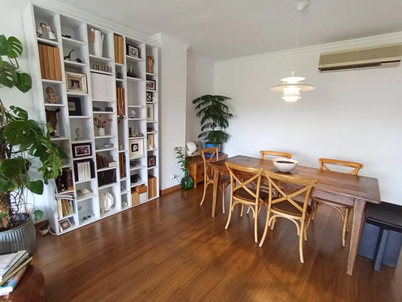 Esszimmer von Wohnung zur Miete in Sant Cugat del Vallès mit Klimaanlage, Heizung und Parkett