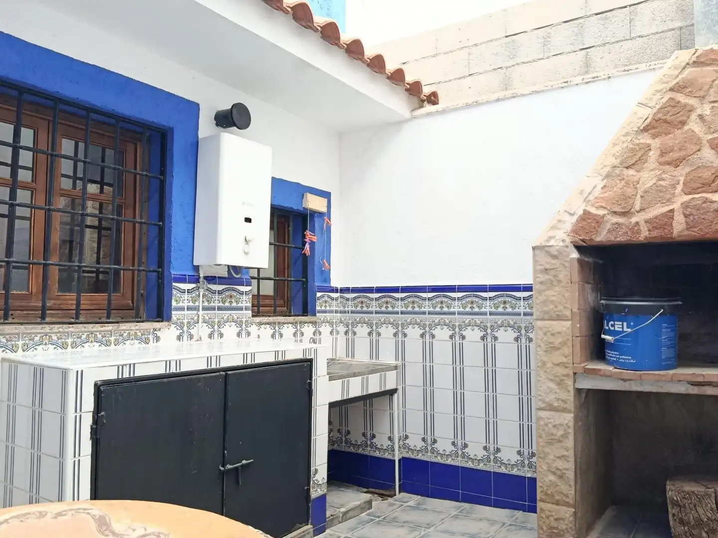 Cuina de Casa o xalet en venda en Lorca amb Aire condicionat, Calefacció i Moblat