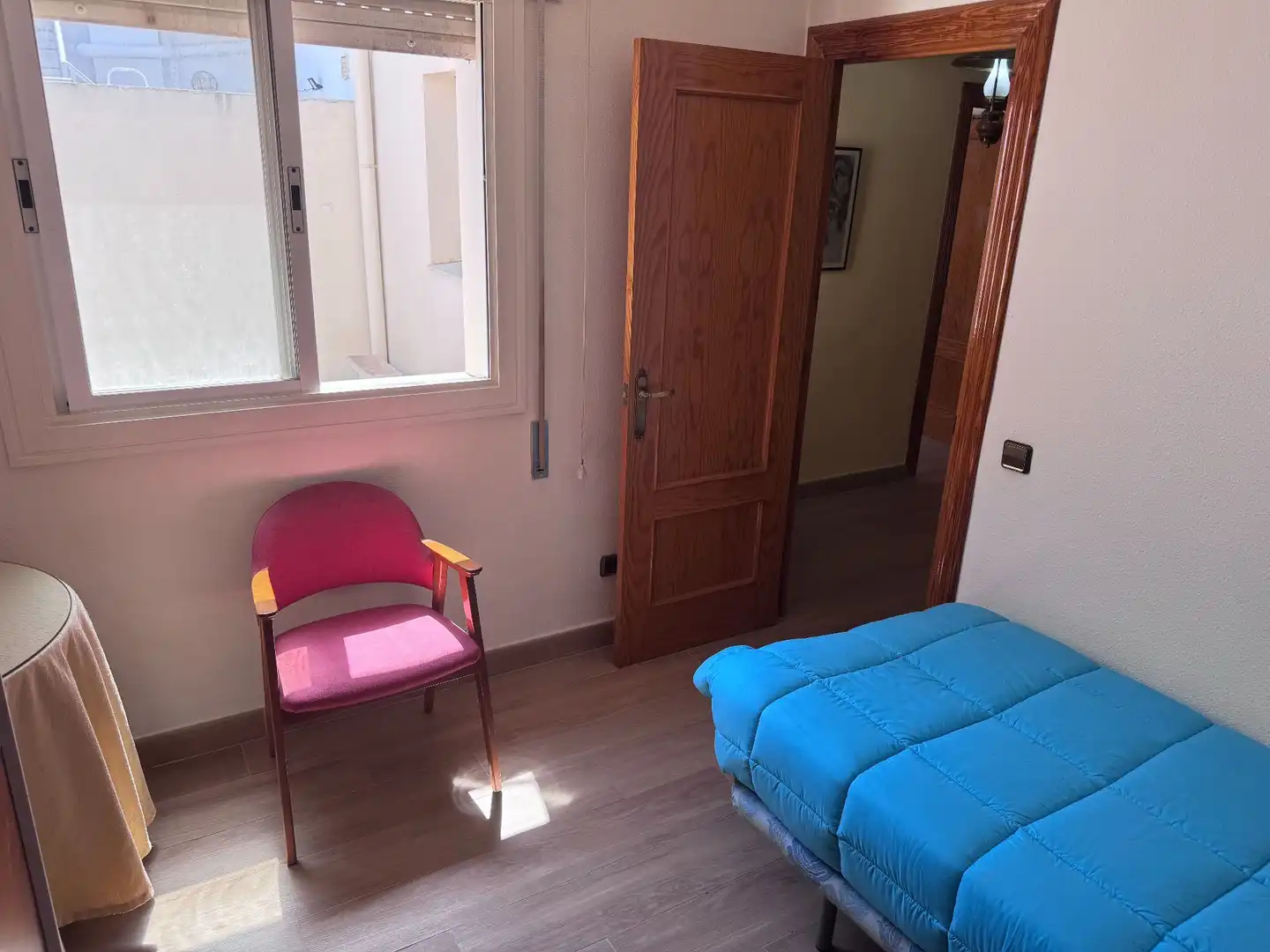 Schlafzimmer von Einfamilien-Reihenhaus zum Verkauf in Roquetas de Mar mit Klimaanlage