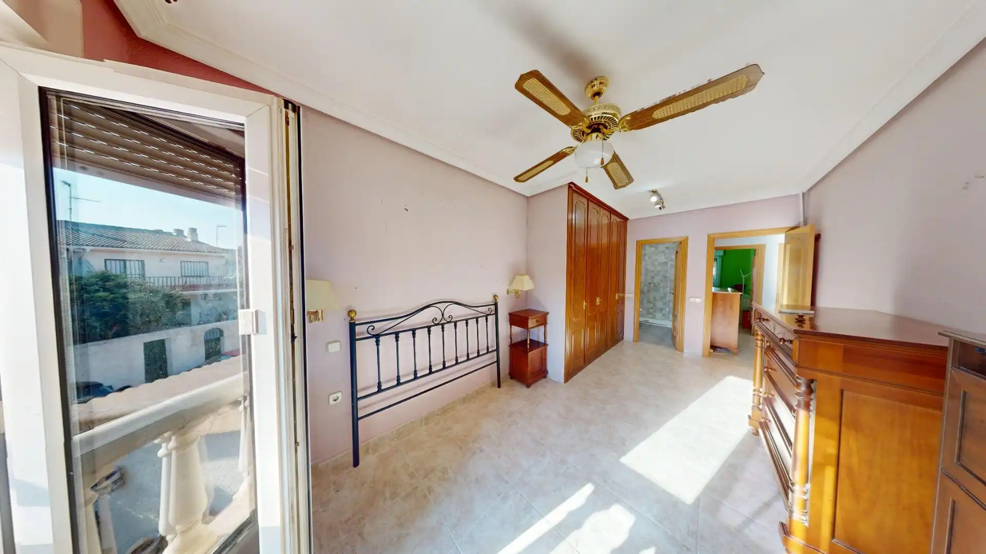 Habitación de Casa adosada en venta en El Molar (Madrid) con Calefacción, Jardín privado y Terraza