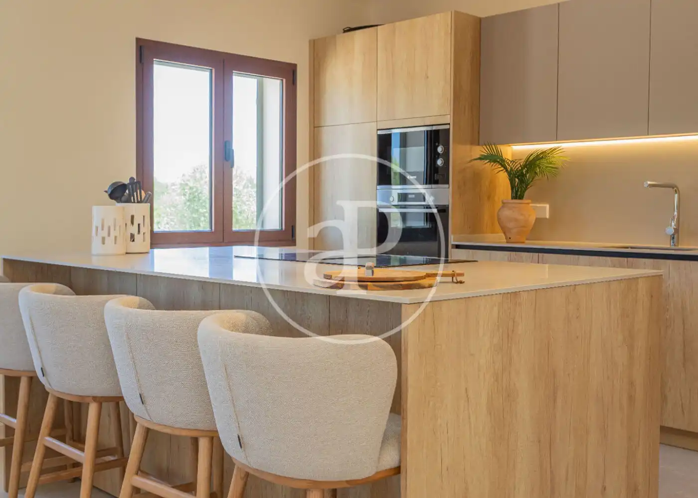 Kitchen of Houses for rent in Campos  with Air Conditioner, Heating and Private garden