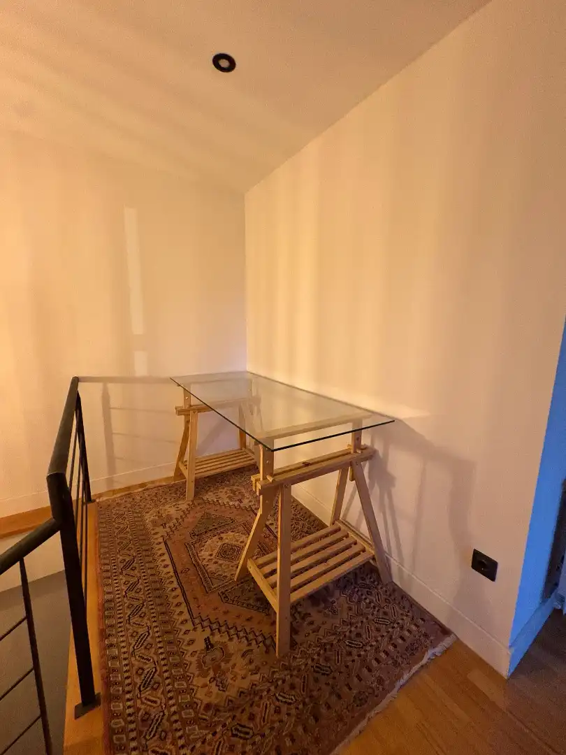 Menjador de Apartament de lloguer en A Coruña Capital  amb Calefacció, Traster i Forn