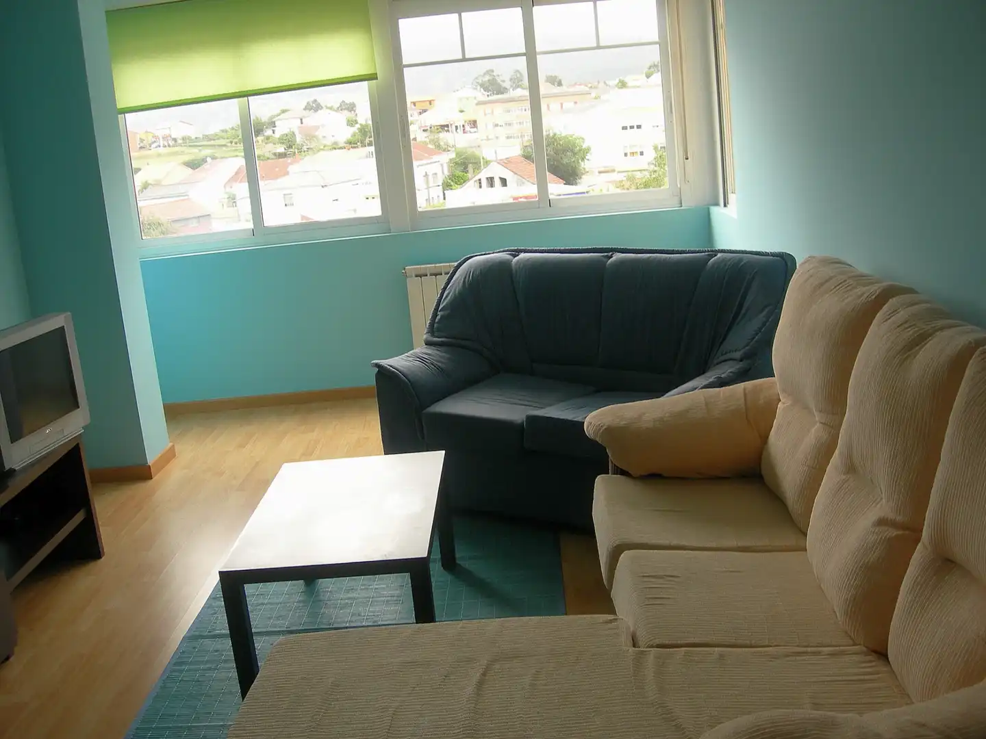 Wohnzimmer von Wohnung zur Miete in Narón mit Möbliert