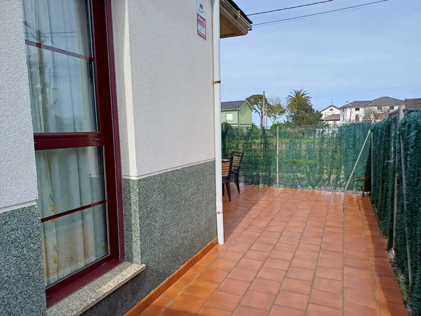 Terrassa de Casa adosada en venda en Valdés - Luarca amb Parquet, Forn i Rentadora