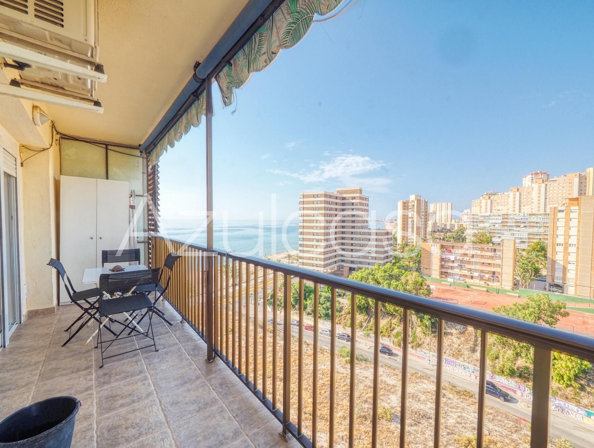 Bedroom of Flat for sale in El Campello  with Air Conditioner, Terrace and Community pool
