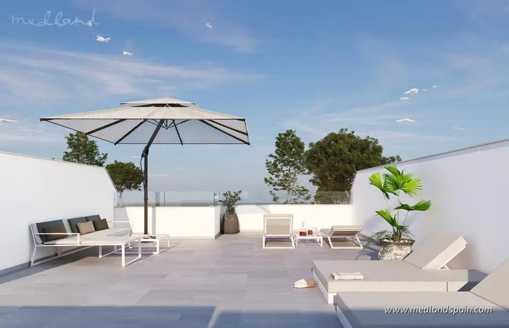 Terrassa de Casa o xalet en venda en Pilar de la Horadada