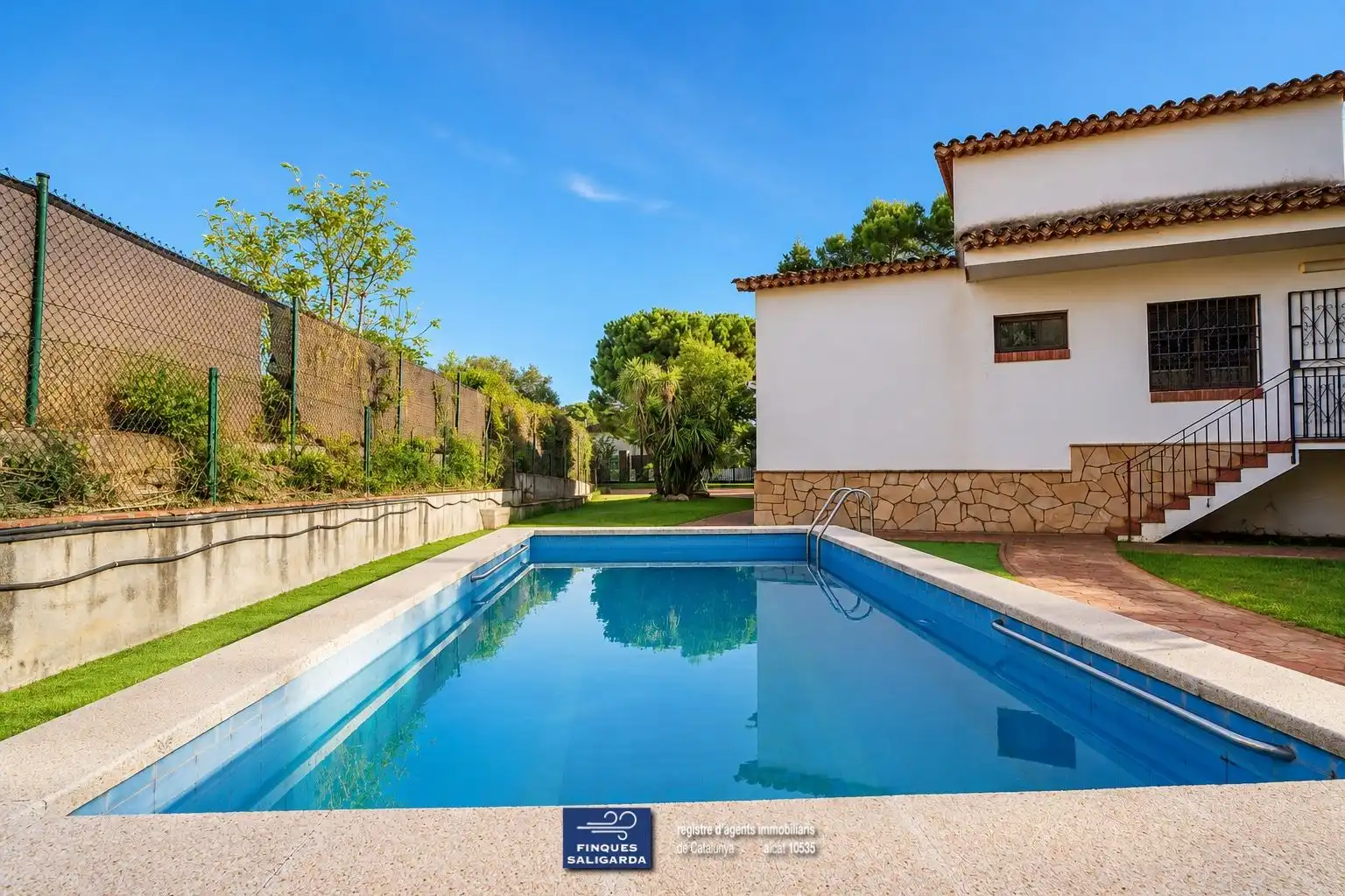 Piscina de Casa o xalet en venda en Sant Pere de Vilamajor amb Aire condicionat, Calefacció i Terrassa