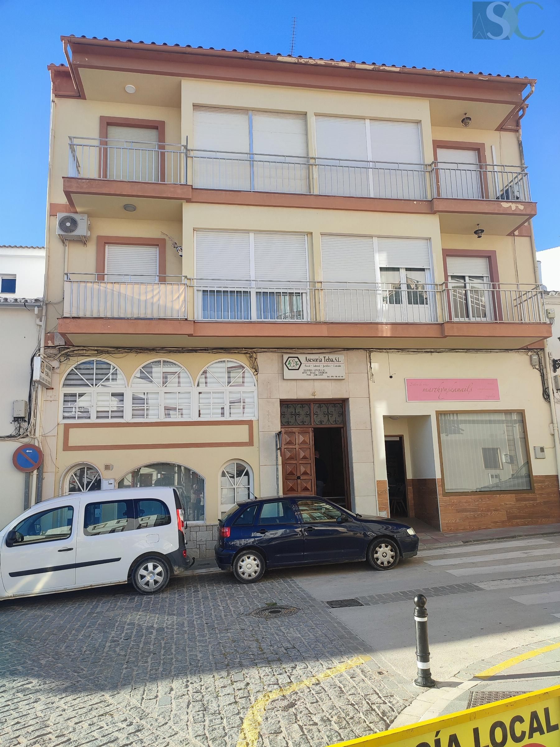 Exterior view of Flat for sale in Teba  with Air Conditioner, Terrace and Balcony