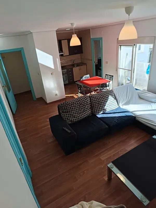 Sala de estar de Piso en venta en Torrent con Aire acondicionado, Parquet y Amueblado