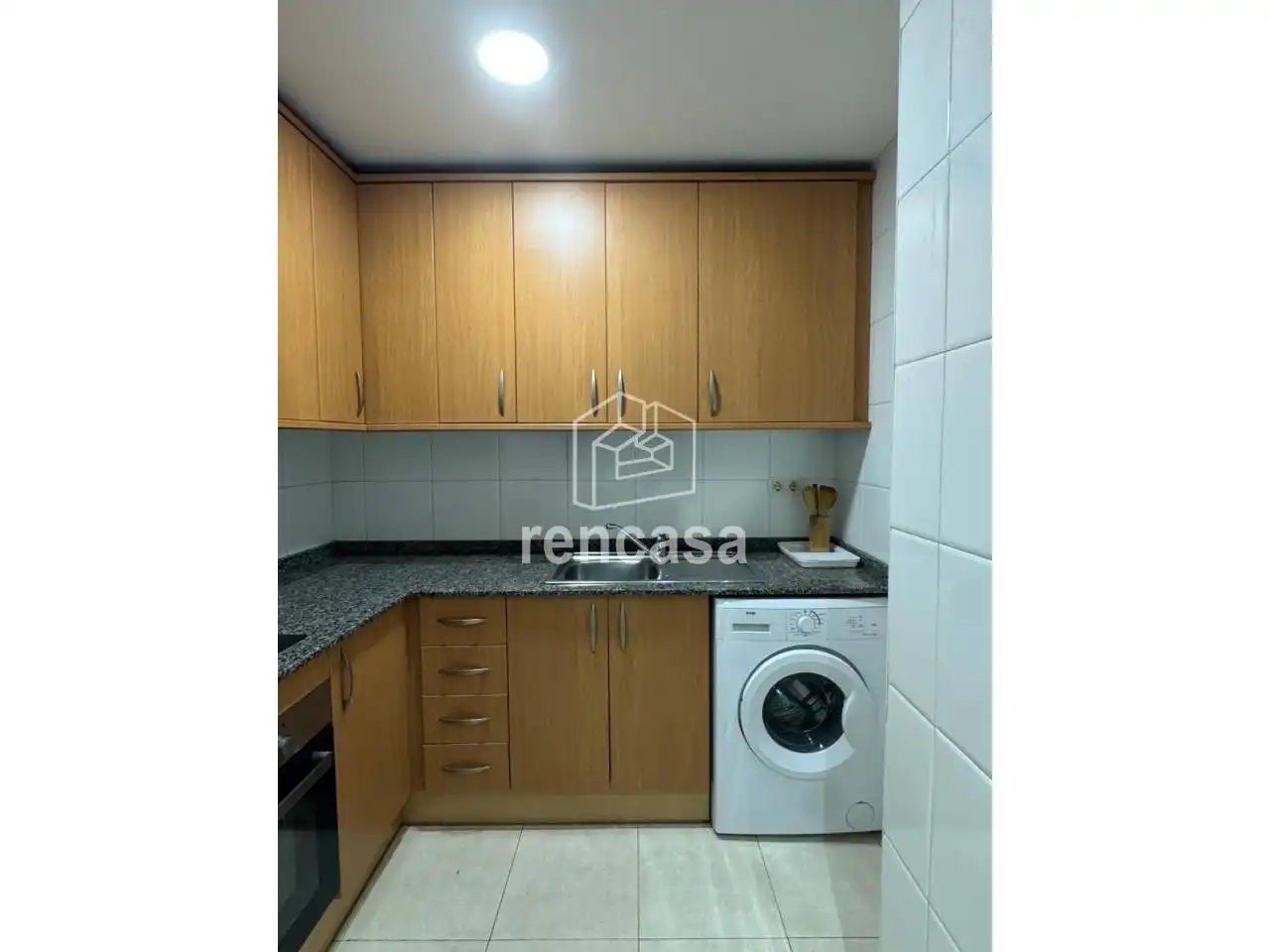 Kitchen of Flat for rent in Lleida  with Air Conditioner, Heating and Furnished
